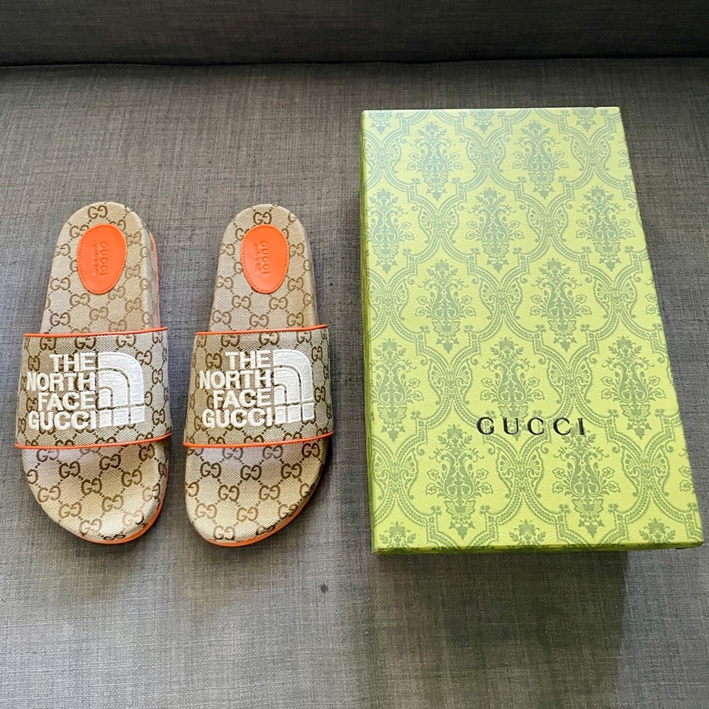 Gucci X The NorthFace GG Sandals